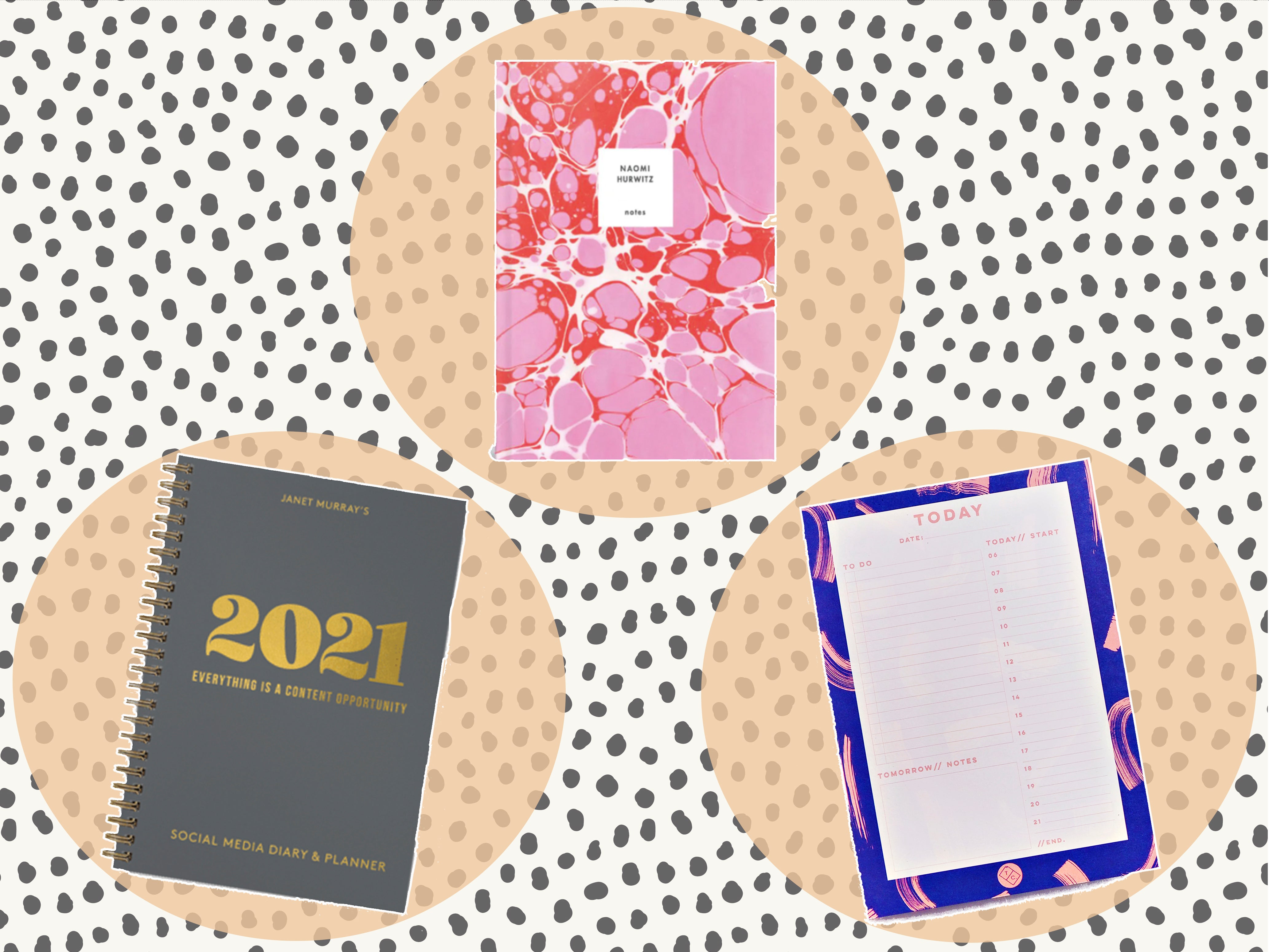 London DIARY2021 Weekly Planner 4.2 x 6.3" Women Gift